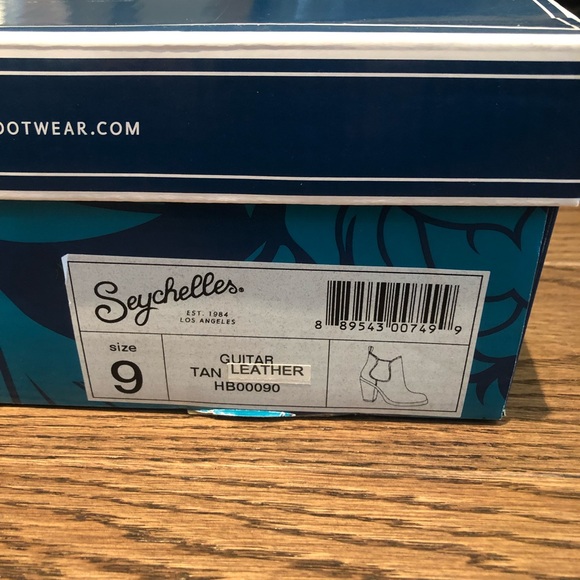 Seychelles Guitar Ankle Booties - NIB     Size 8.5 - Picture 6 of 6